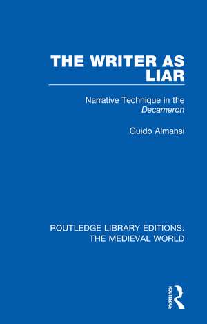 The Writer as Liar: Narrative Technique in the Decameron de Guido Almansi