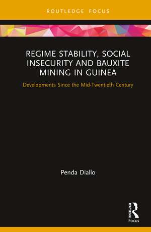 Regime Stability, Social Insecurity and Bauxite Mining in Guinea: Developments Since the Mid-Twentieth Century de Penda Diallo