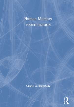 Human Memory de Gabriel A. Radvansky