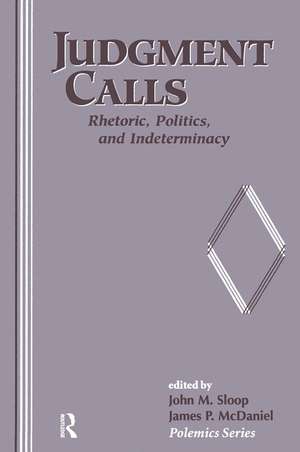 Judgment Calls de John Sloop
