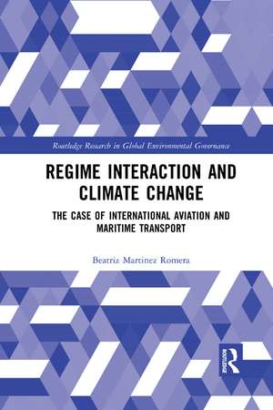 Regime Interaction and Climate Change: The Case of International Aviation and Maritime Transport de Beatriz Martinez Romera