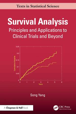 Survival Analysis: Principles and Applications in Clinical Trials and Beyond de Song Yang