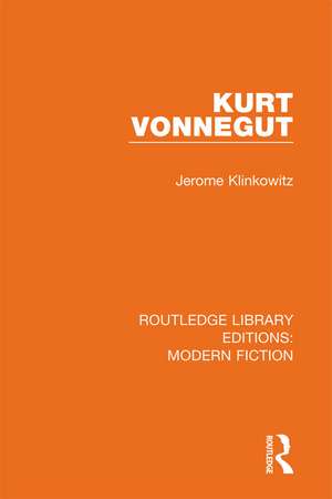 Kurt Vonnegut de Jerome Klinkowitz