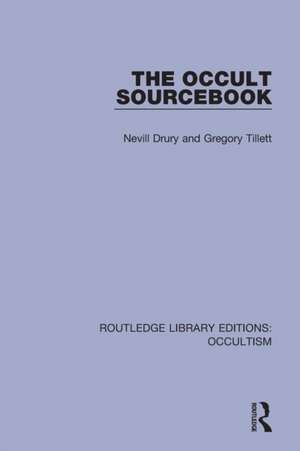 The Occult Sourcebook de Nevill Drury