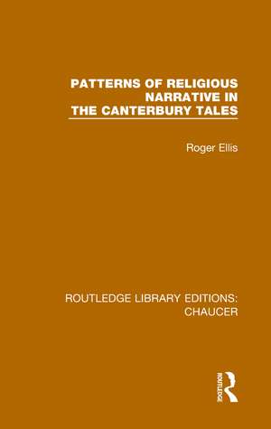 Patterns of Religious Narrative in the Canterbury Tales de Roger Ellis