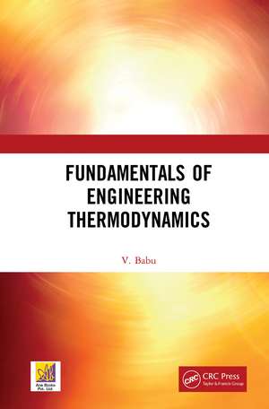 Fundamentals of Engineering Thermodynamics de V. Babu