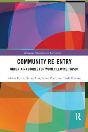 Community Re-Entry: Uncertain Futures for Women Leaving Prison de Alison Pedlar