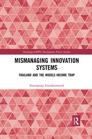 Mismanaging Innovation Systems: Thailand and the Middle-income Trap de Patarapong Intarakumnerd