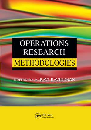 Operations Research Methodologies de A. Ravi Ravindran