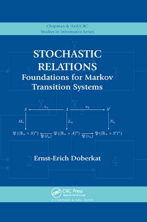 Stochastic Relations: Foundations for Markov Transition Systems de Ernst-Erich Doberkat