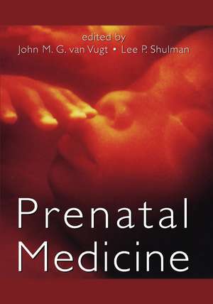 Prenatal Medicine de John M. G. Van Vugt