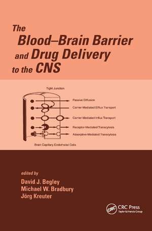 The Blood-Brain Barrier and Drug Delivery to the CNS de Michael Bradbury