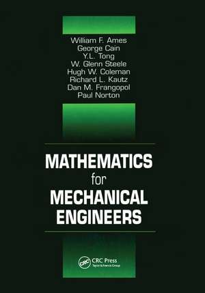 Mathematics for Mechanical Engineers de Frank Kreith