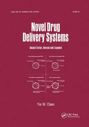 Novel Drug Delivery Systems de Yie Chien