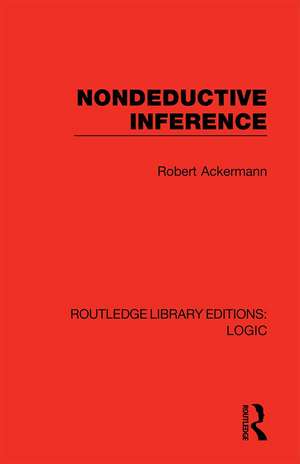 Nondeductive Inference de Robert Ackermann