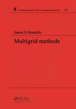 Multigrid Methods de James H Bramble