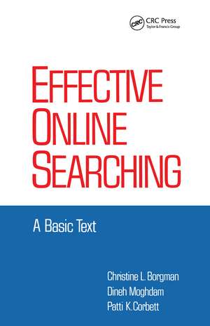 Effective Online Searching: A Basic Text de Borgman