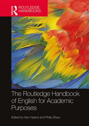 The Routledge Handbook of English for Academic Purposes de Ken Hyland