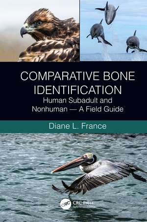 Comparative Bone Identification: Human Subadult and Nonhuman - A Field Guide de Diane L. France