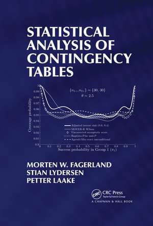 Statistical Analysis of Contingency Tables de Morten Fagerland