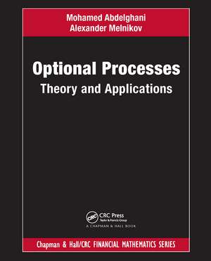 Optional Processes: Theory and Applications de Mohamed Abdelghani