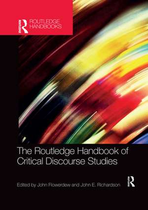 The Routledge Handbook of Critical Discourse Studies de John Flowerdew