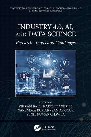 Industry 4.0, AI, and Data Science: Research Trends and Challenges de Vikram Bali