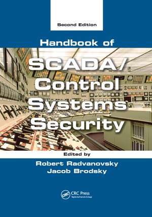 Handbook of SCADA/Control Systems Security de Robert Radvanovsky