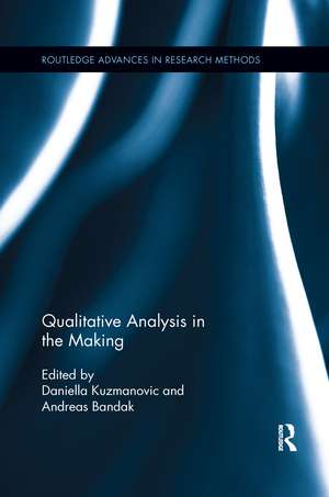 Qualitative Analysis in the Making de Daniella Kuzmanovic