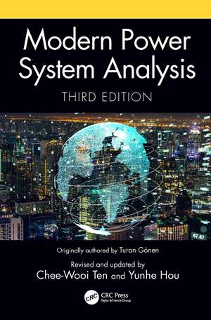 Modern Power System Analysis de Chee-Wooi Ten