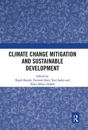 Climate Change Mitigation and Sustainable Development de Rajah Rasiah