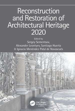 Reconstruction and Restoration of Architectural Heritage de Sergey Sementsov