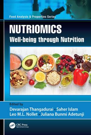 Nutriomics: Well-being through Nutrition de Devarajan Thangadurai