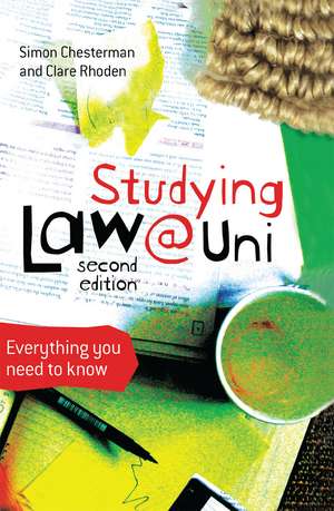 Studying Law at University: Everything you need to know de Simon Chesterman