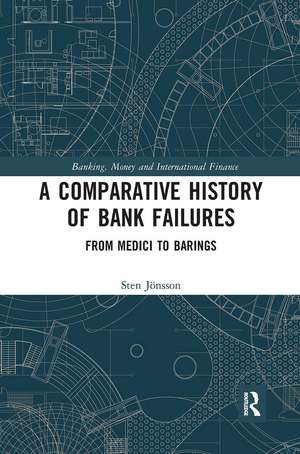 A Comparative History of Bank Failures: From Medici to Barings de Sten Jonsson