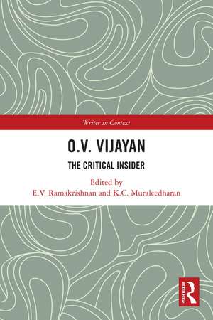 O. V. Vijayan: The Critical Insider de E. V. Ramakrishnan