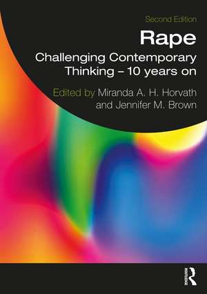 Rape: Challenging Contemporary Thinking – 10 Years On de Miranda A. H. Horvath