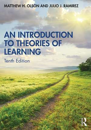 An Introduction to Theories of Learning de Matthew H. Olson