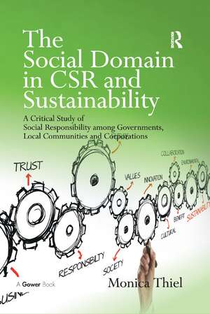 The Social Domain in CSR and Sustainability: A Critical Study of Social Responsibility among Governments, Local Communities and Corporations de Monica Thiel