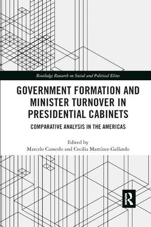 Government Formation and Minister Turnover in Presidential Cabinets: Comparative Analysis in the Americas de Marcelo Camerlo