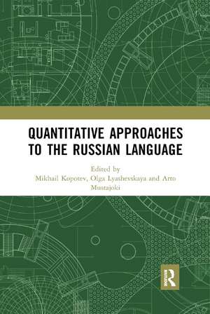 Quantitative Approaches to the Russian Language de Mikhail Kopotev