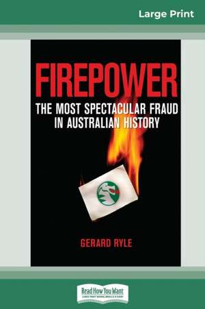 Firepower de Gerard Ryle