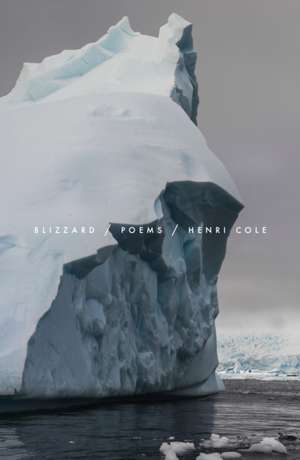 Blizzard de Henri Cole