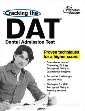 Cracking the DAT de Princeton Review