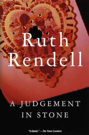 A Judgement in Stone de Ruth Rendell