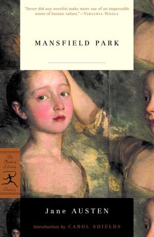 Mansfield Park de Jane Austen