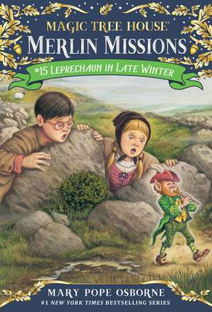 Leprechaun in Late Winter [With Sticker(s)]: A Novel Based on a True Story de Mary Pope Osborne