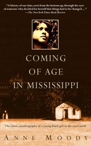 Coming of Age in Mississippi de Anne Moody