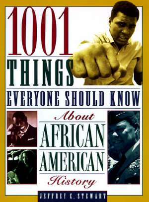 1001 Things Everyone Should Know about African American History de Jeffrey C. Stewart