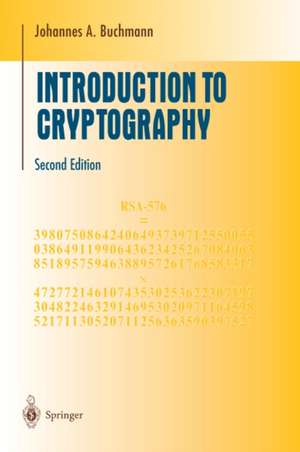 Introduction to Cryptography de Johannes Buchmann